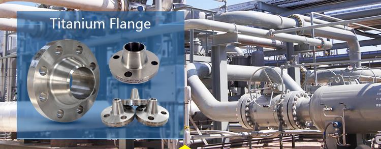 DIN titanium flange
