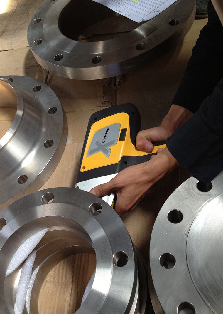 DIN titanium flange